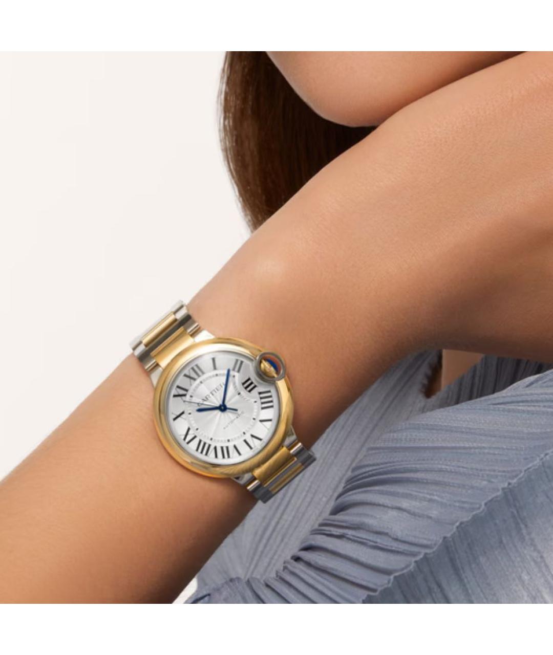 CARTIER Золотые часы из желтого золота, фото 3