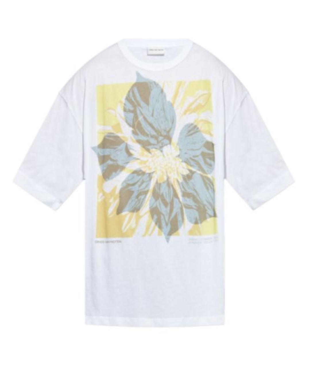 DRIES VAN NOTEN Белая футболка, фото 1
