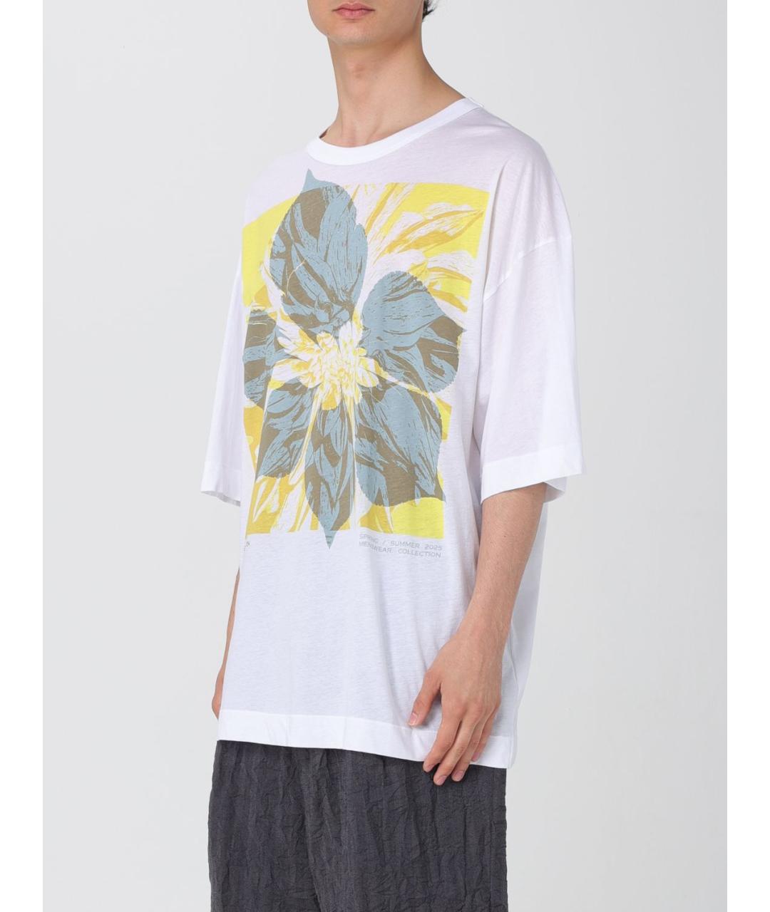 DRIES VAN NOTEN Белая футболка, фото 3