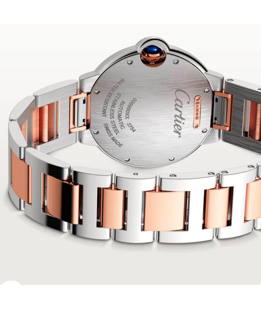 CARTIER Розовые часы из розового золота, фото 2