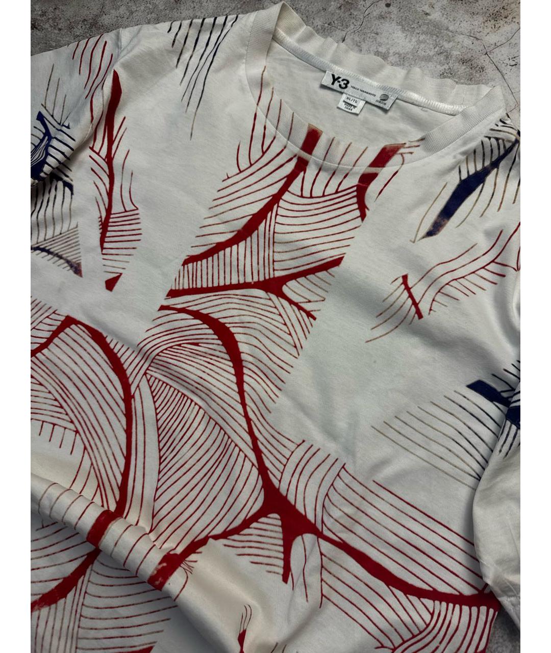 Y-3 Белая футболка, фото 2