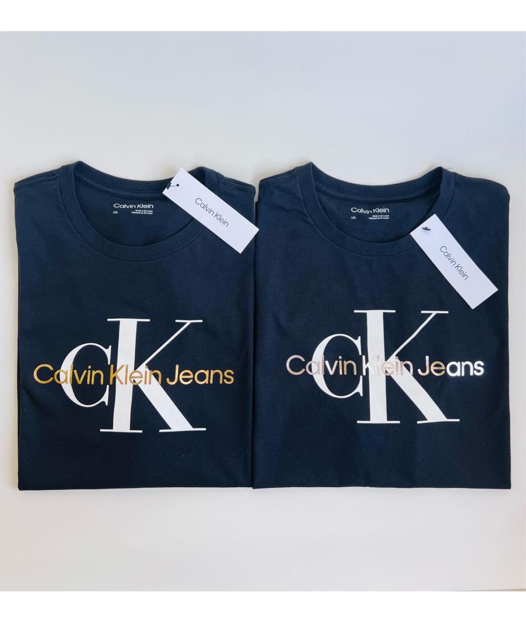 CALVIN KLEIN Черная хлопковая футболка, фото 6
