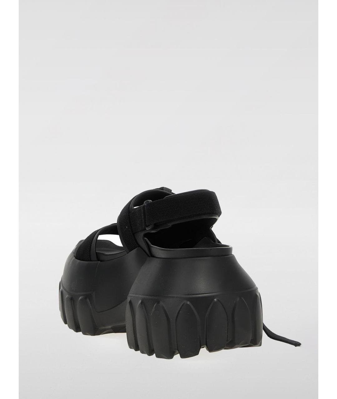 RICK OWENS Черные сандалии, фото 3