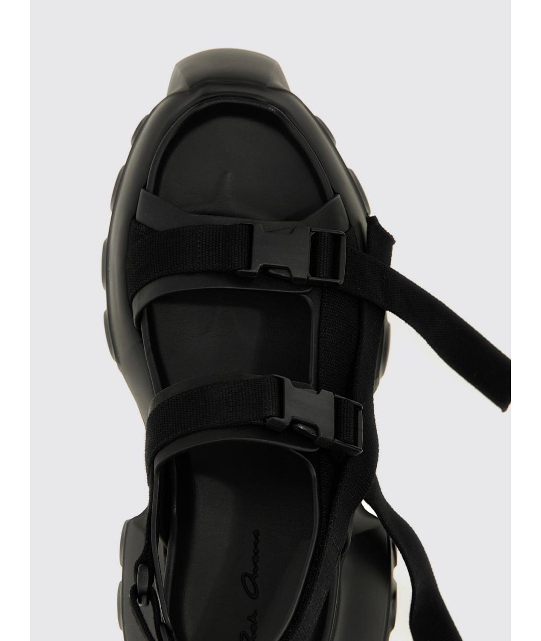 RICK OWENS Черные сандалии, фото 4