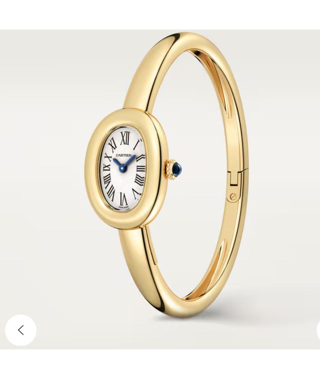 CARTIER Золотые часы из желтого золота, фото 3