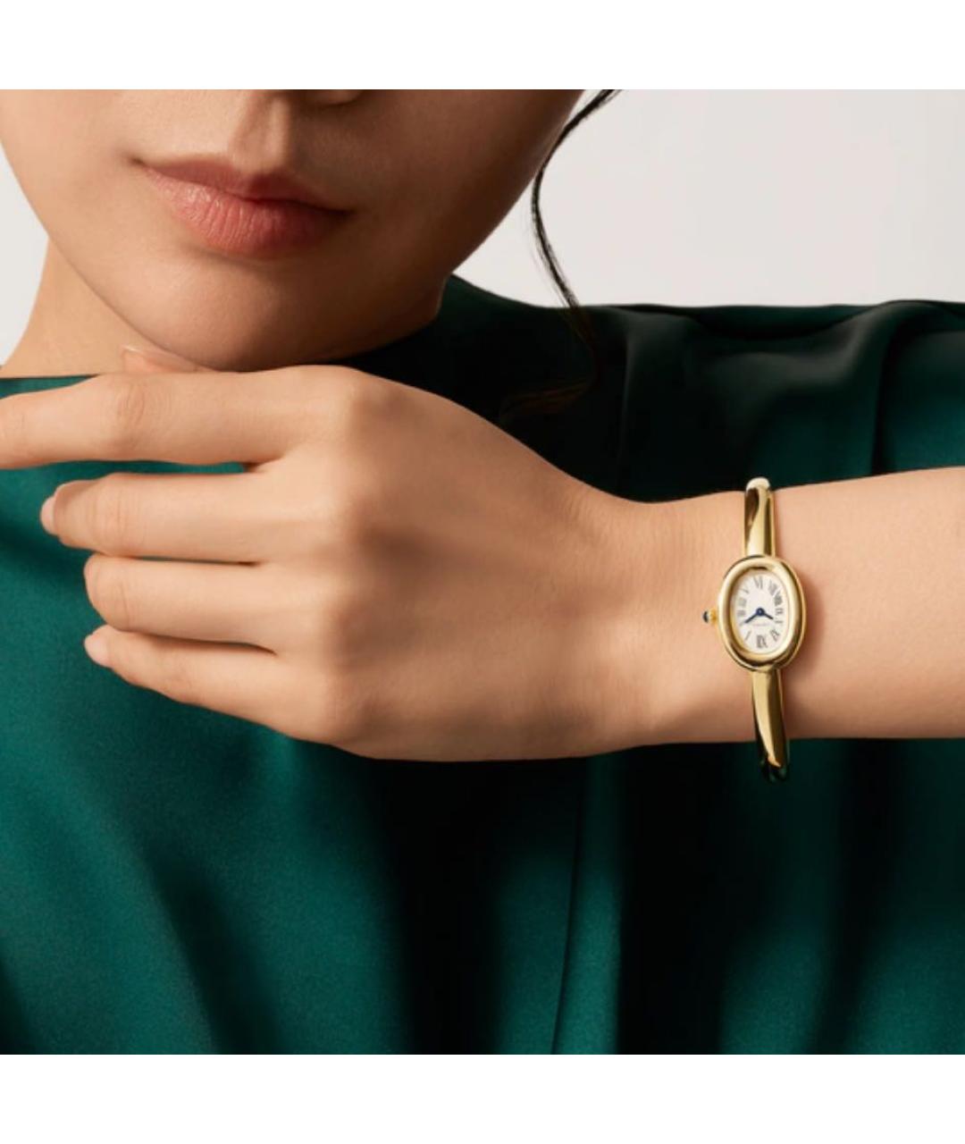 CARTIER Золотые часы из желтого золота, фото 2