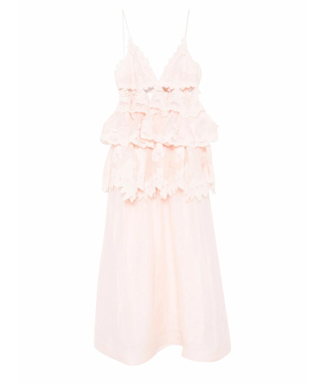 ZIMMERMANN Розовое платье, фото 1