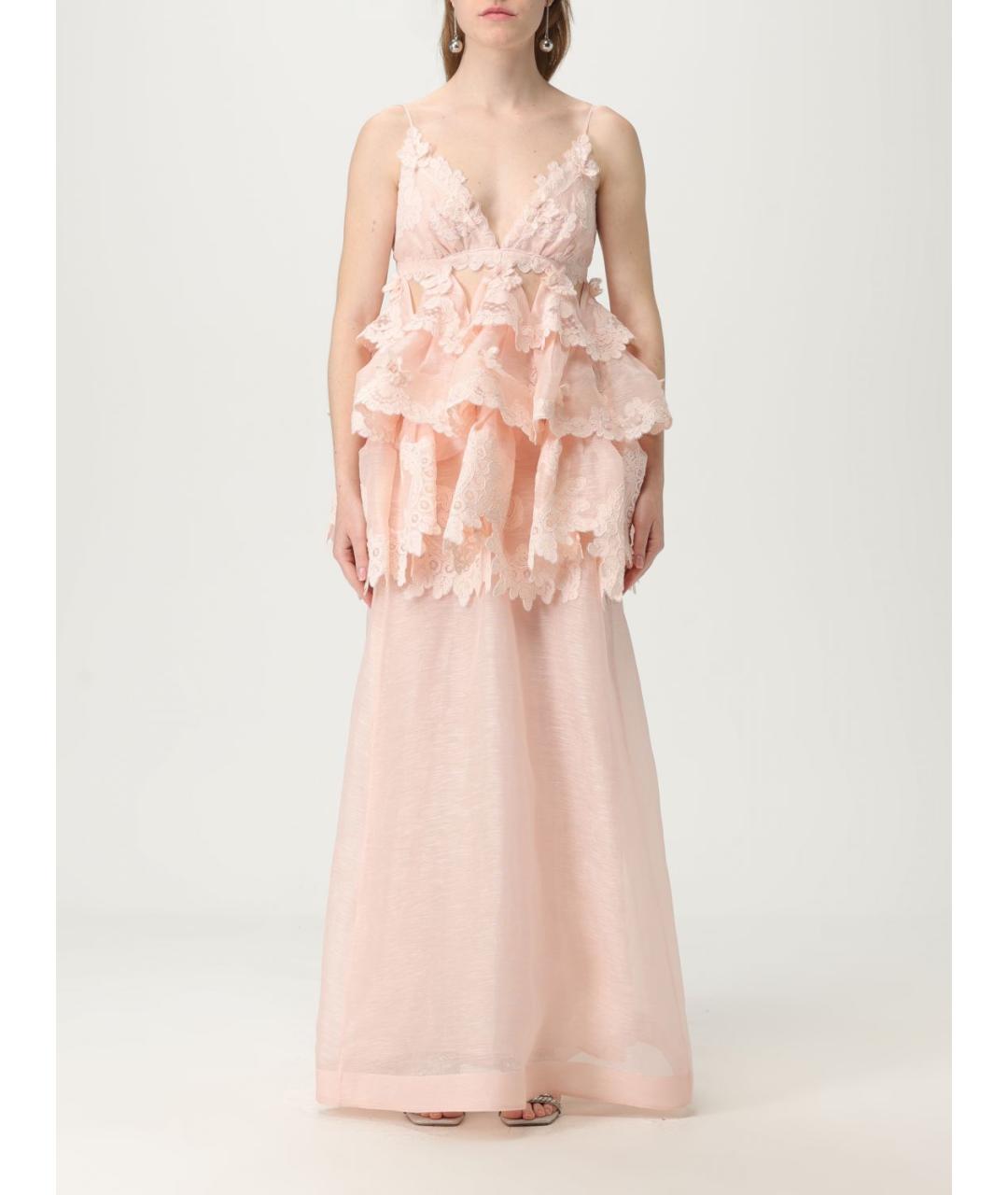 ZIMMERMANN Розовое платье, фото 2
