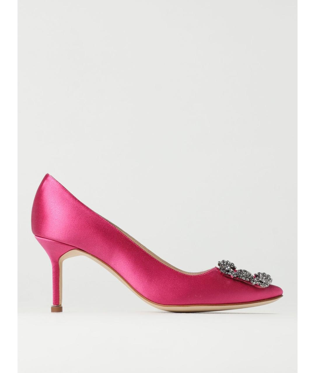 MANOLO BLAHNIK Розовые туфли, фото 4