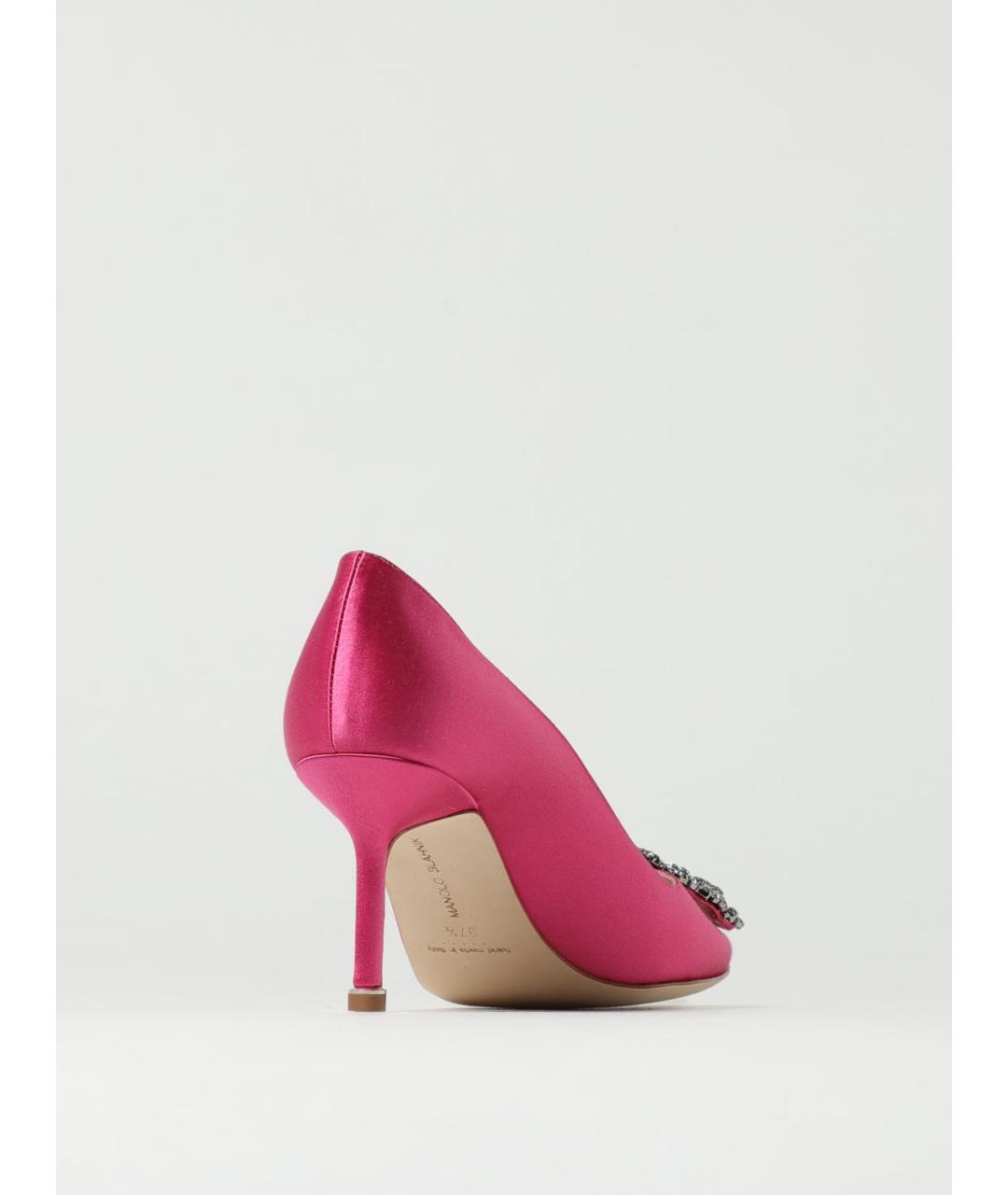 MANOLO BLAHNIK Розовые туфли, фото 2