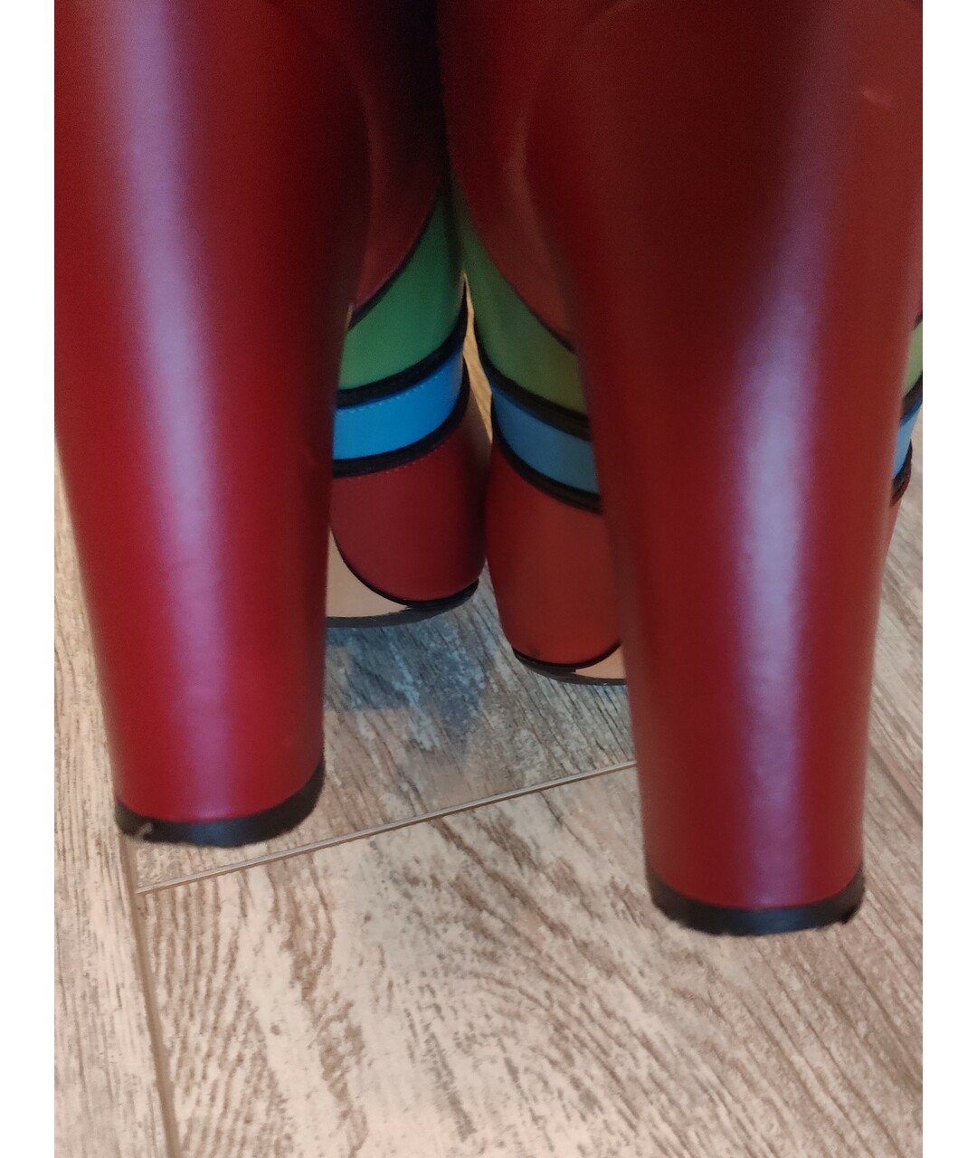 VALENTINO Мульти кожаные сапоги, фото 7