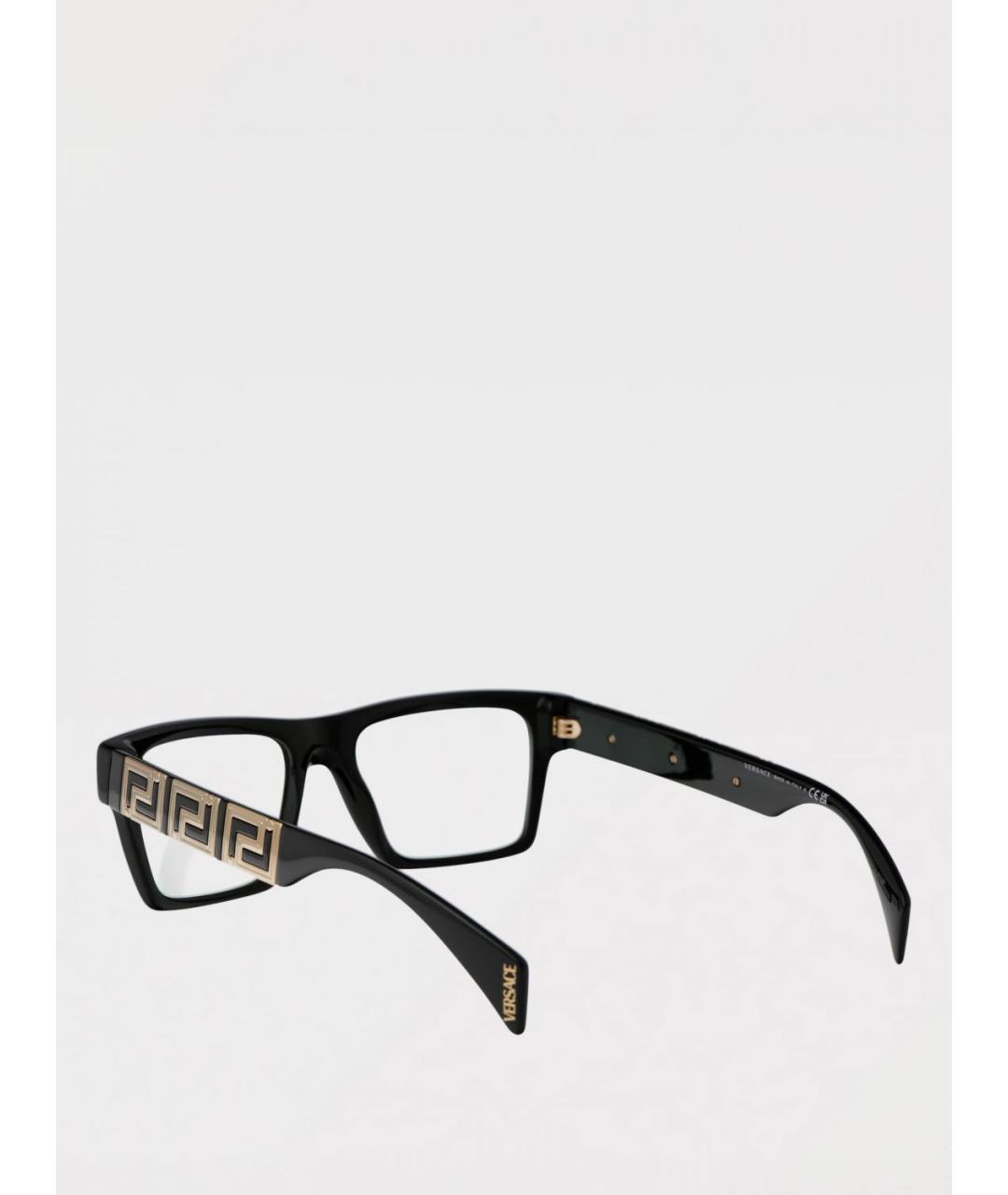 VERSACE Черные солнцезащитные очки, фото 3