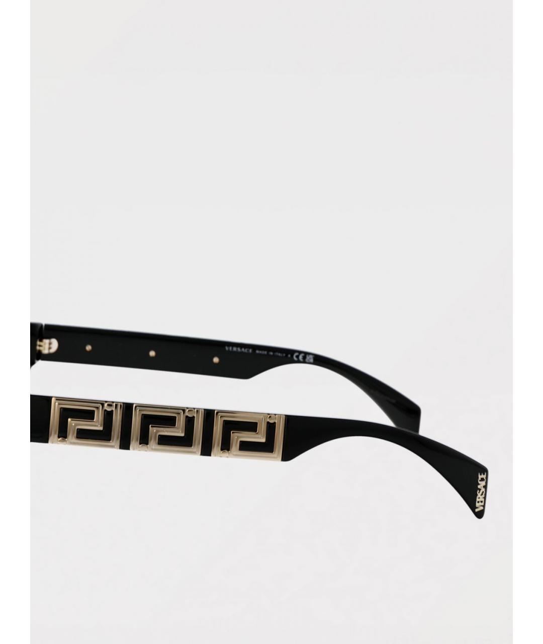 VERSACE Черные солнцезащитные очки, фото 4