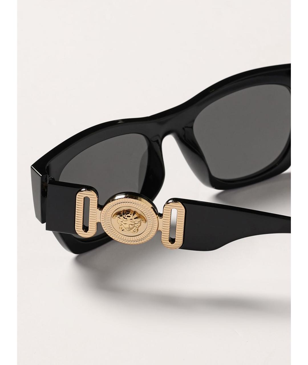 VERSACE Черные солнцезащитные очки, фото 5