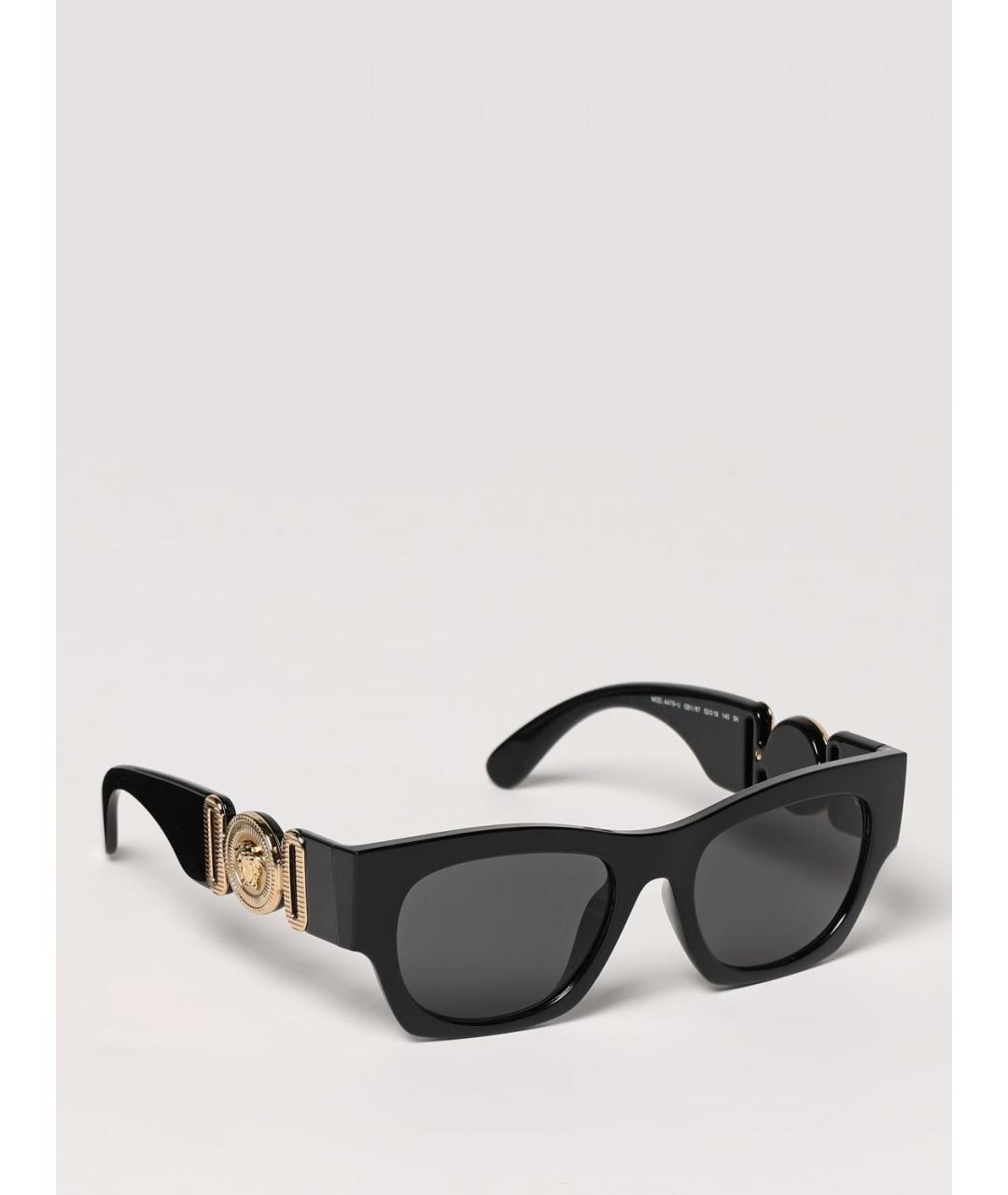 VERSACE Черные солнцезащитные очки, фото 6