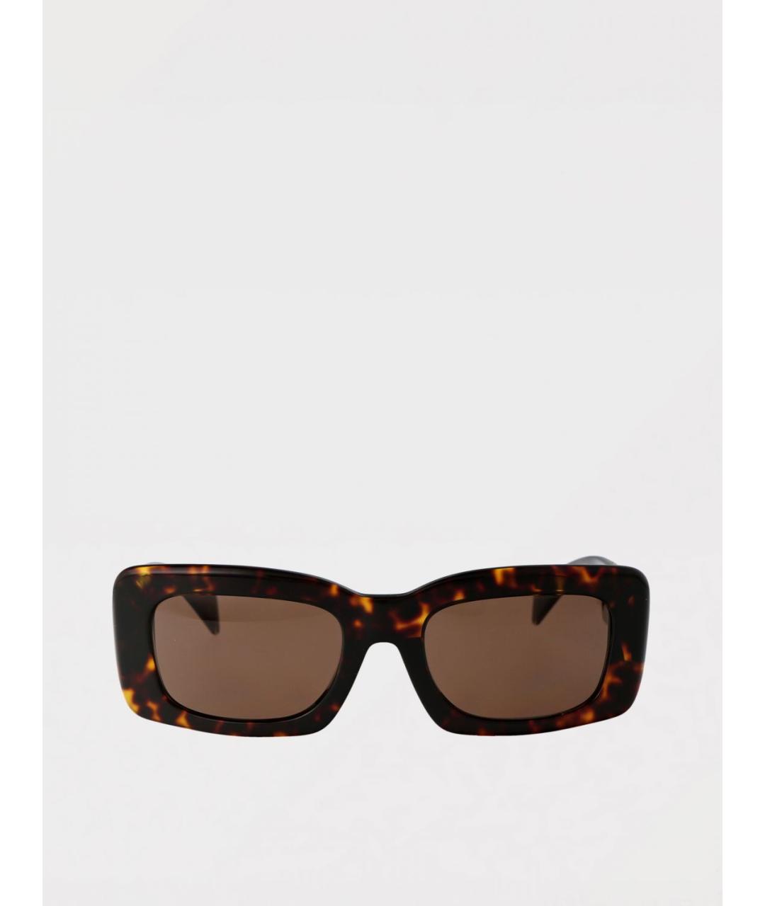 VERSACE Коричневые солнцезащитные очки, фото 2