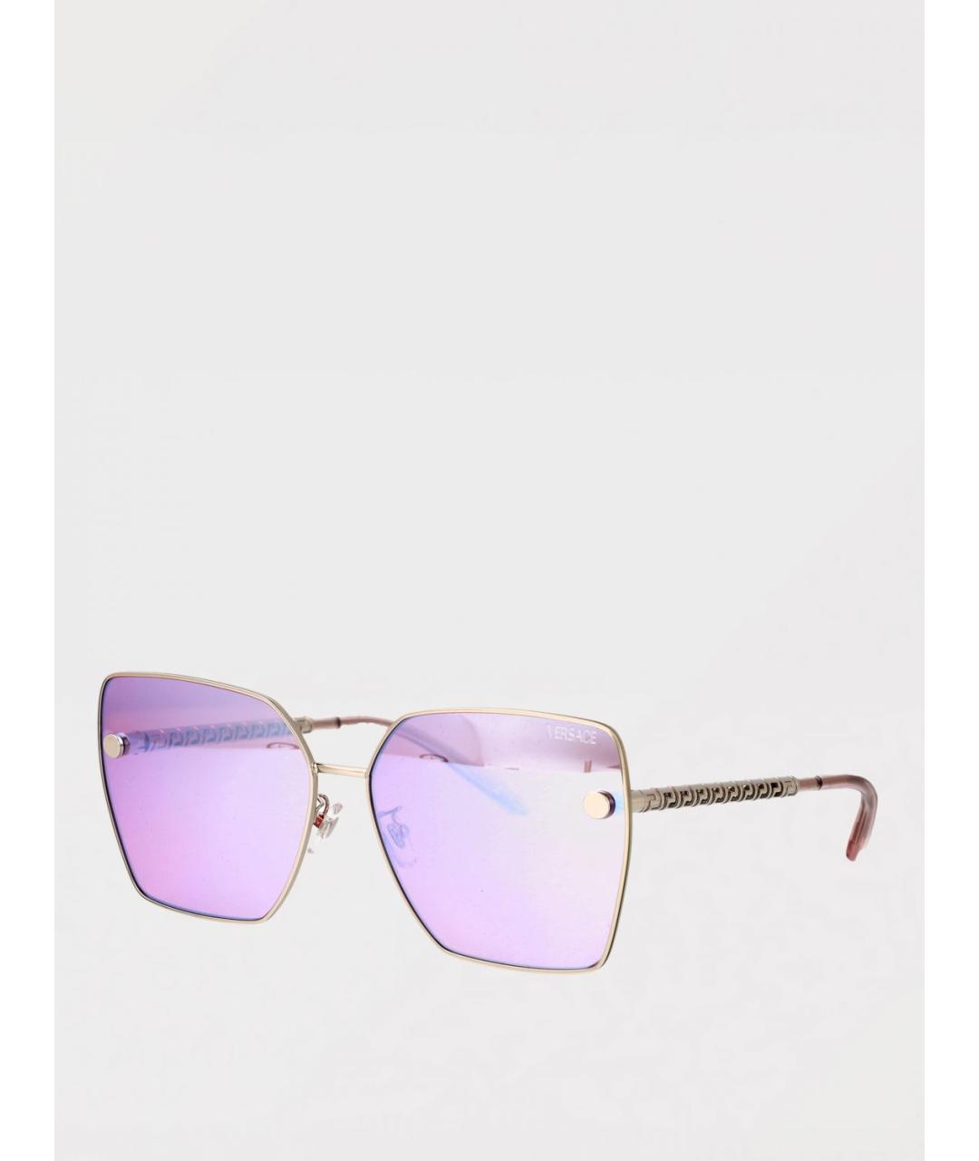 VERSACE Серебряные солнцезащитные очки, фото 4