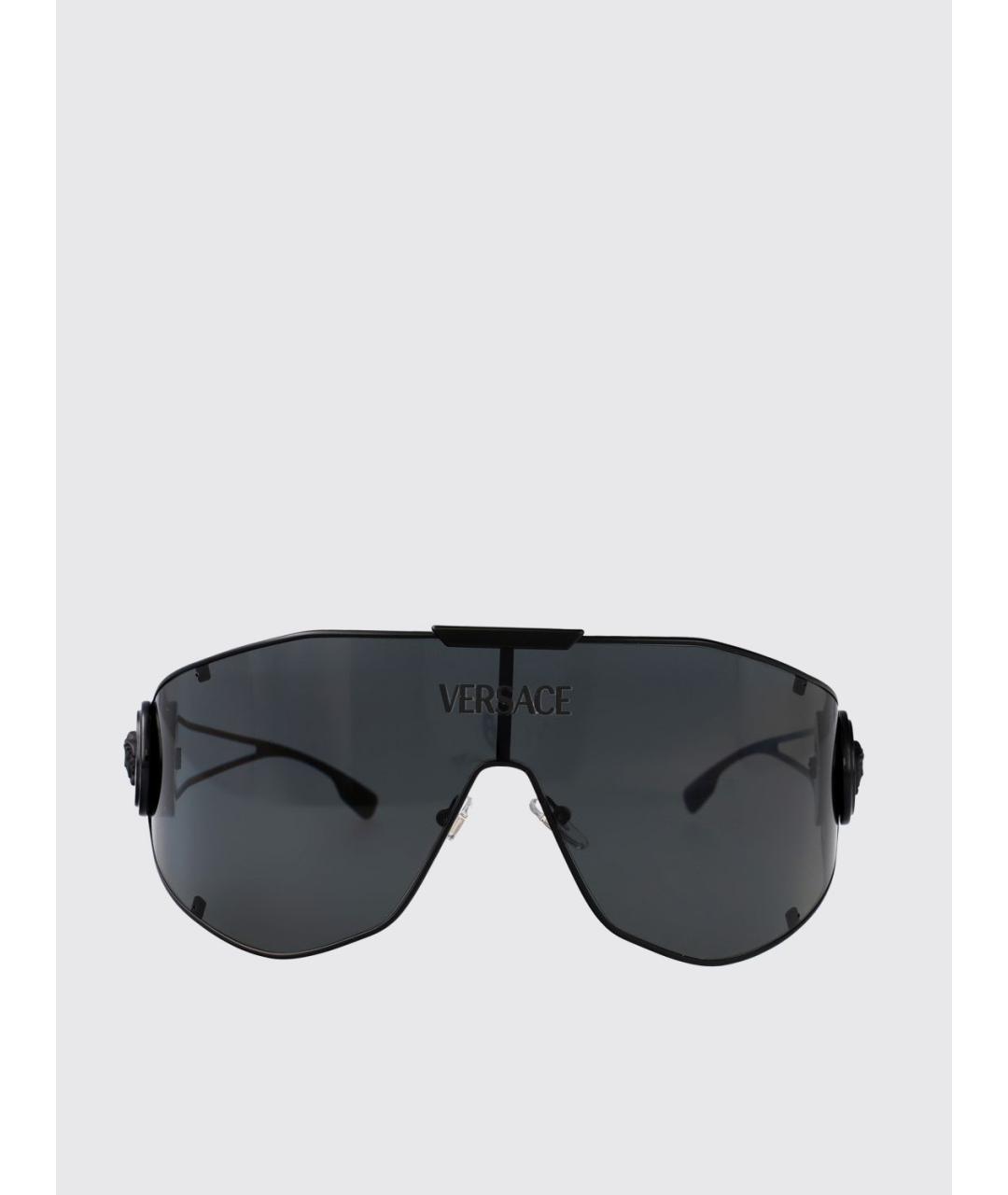 VERSACE Черные солнцезащитные очки, фото 2