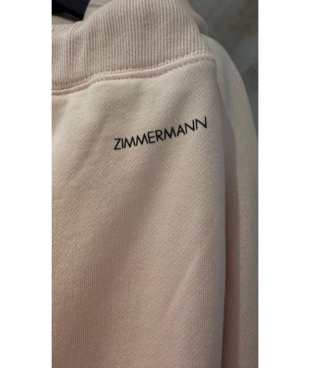 ZIMMERMANN Розовый хлопковый спортивные костюмы, фото 6