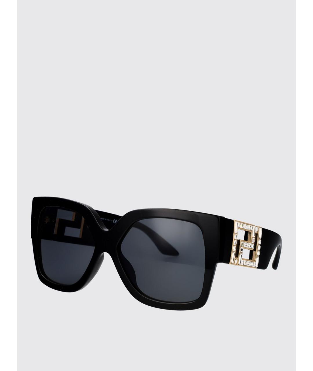 VERSACE Черные солнцезащитные очки, фото 5