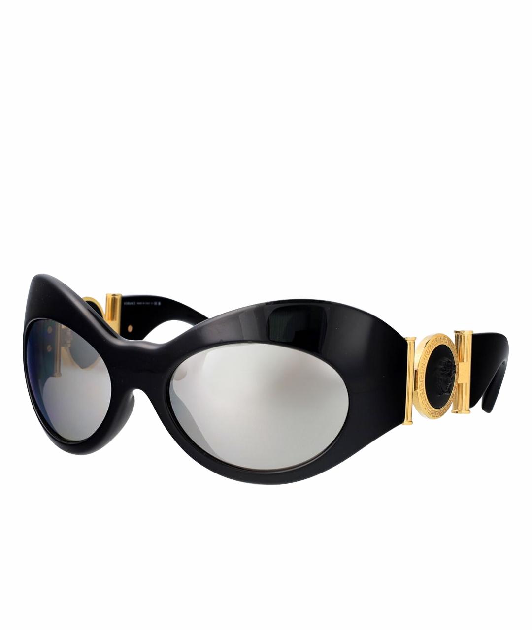 VERSACE Черные солнцезащитные очки, фото 1