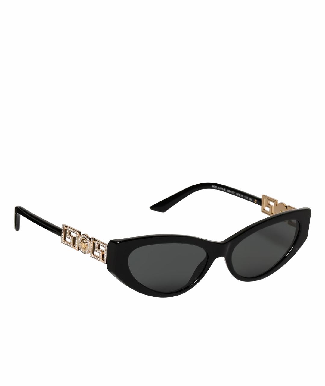 VERSACE Черные солнцезащитные очки, фото 1