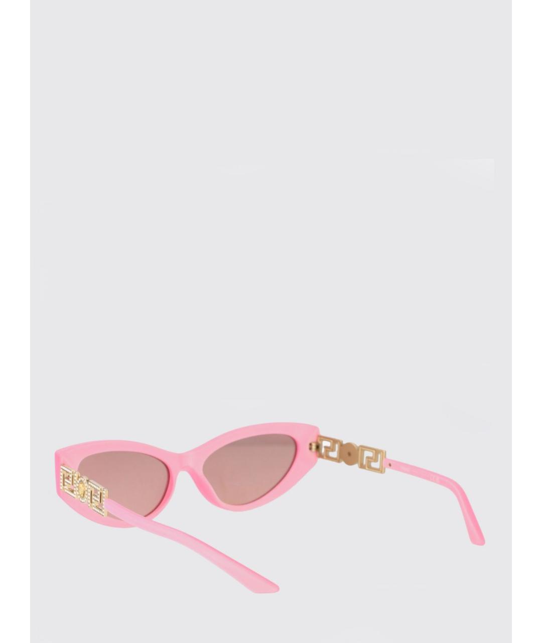 VERSACE Розовые солнцезащитные очки, фото 3
