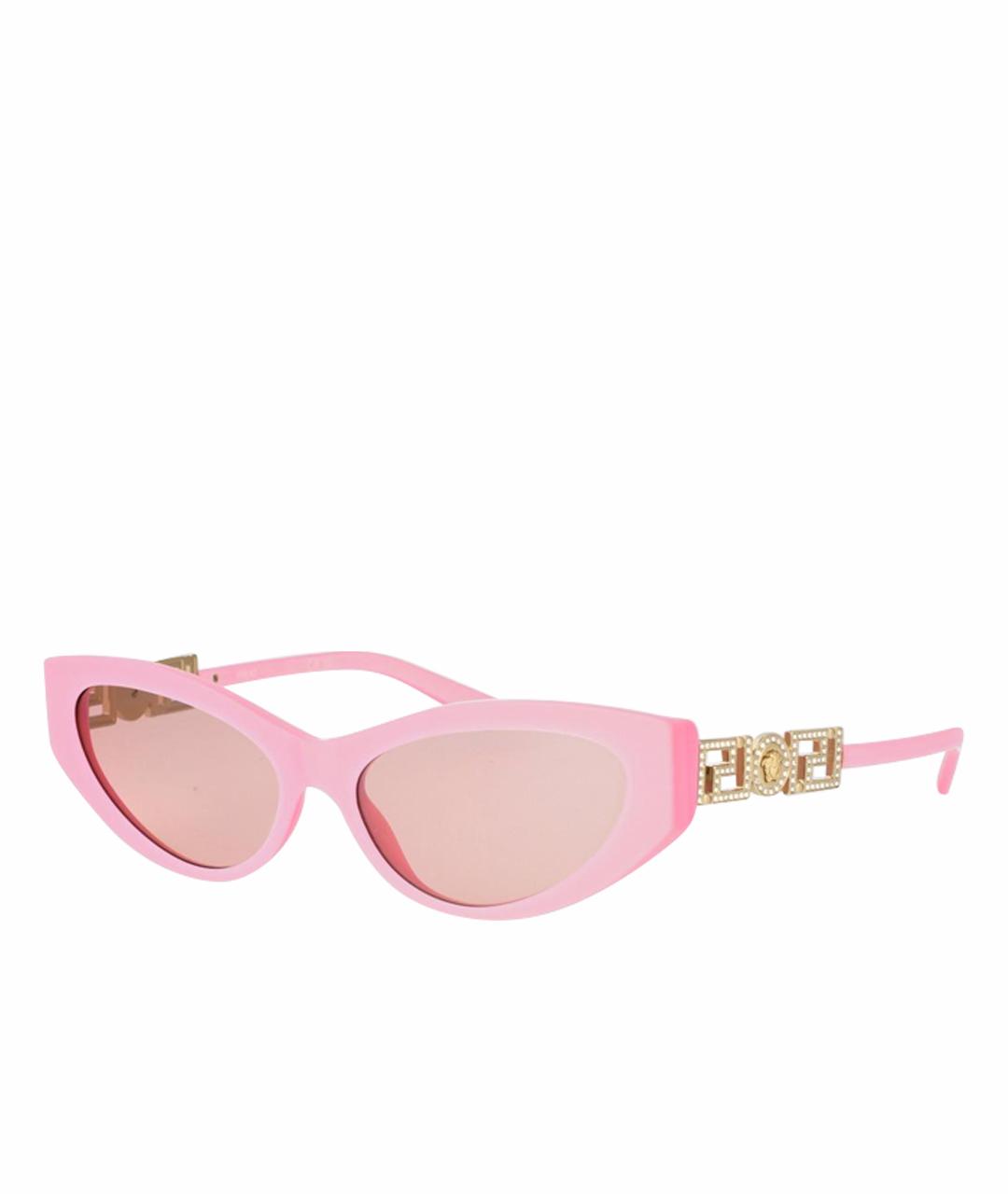 VERSACE Розовые солнцезащитные очки, фото 1