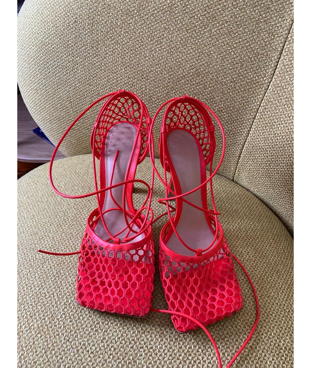 BOTTEGA VENETA Красные туфли, фото 5