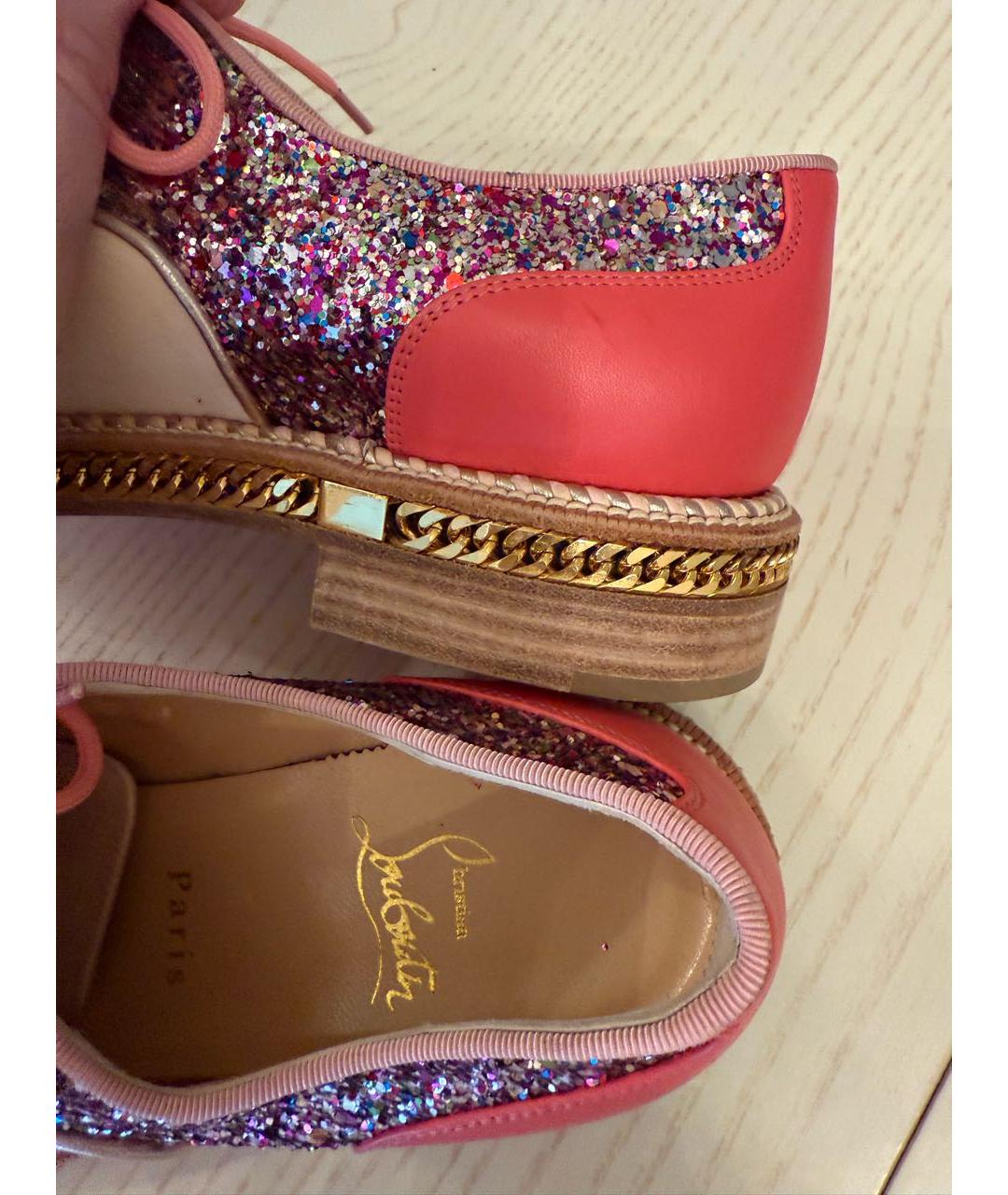 CHRISTIAN LOUBOUTIN Мульти туфли, фото 6