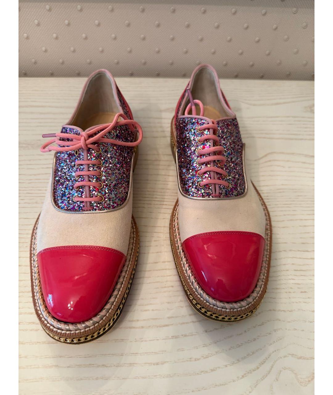 CHRISTIAN LOUBOUTIN Мульти туфли, фото 2