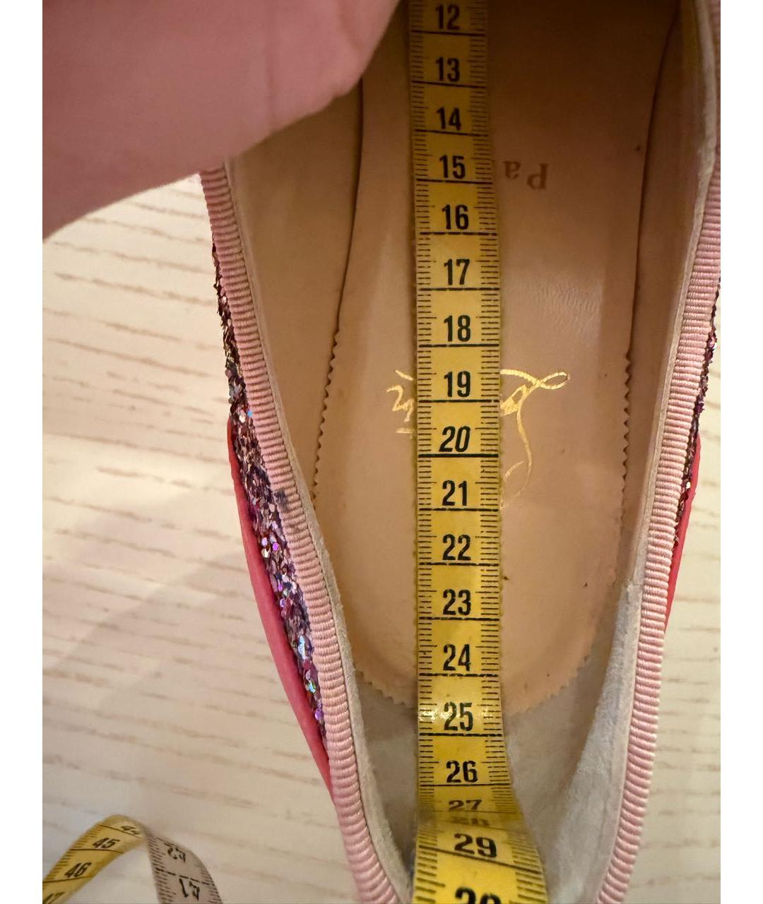 CHRISTIAN LOUBOUTIN Мульти туфли, фото 5