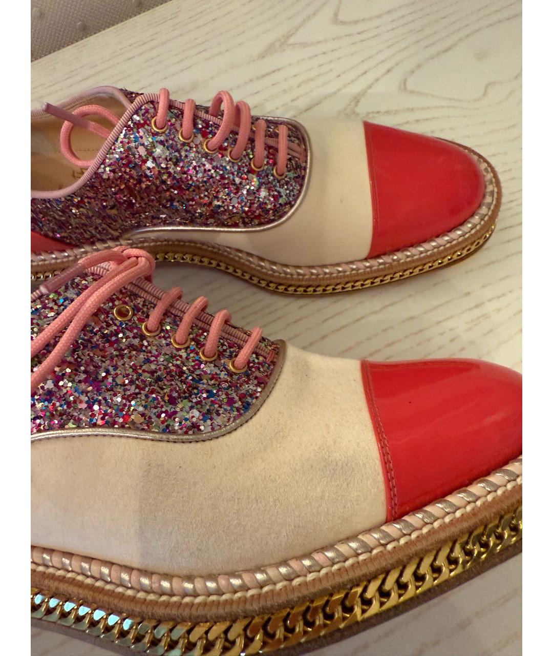 CHRISTIAN LOUBOUTIN Мульти туфли, фото 4