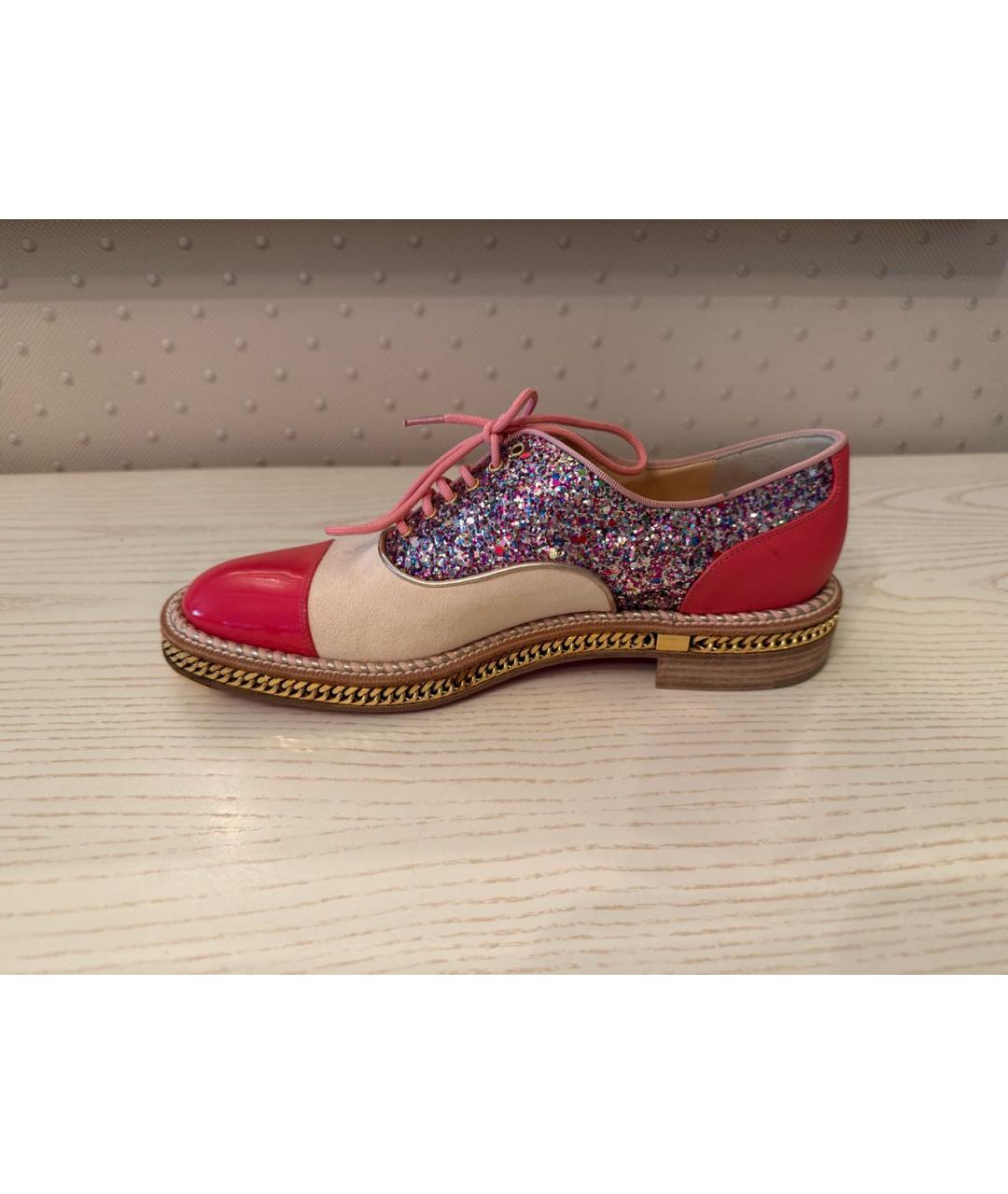 CHRISTIAN LOUBOUTIN Мульти туфли, фото 8