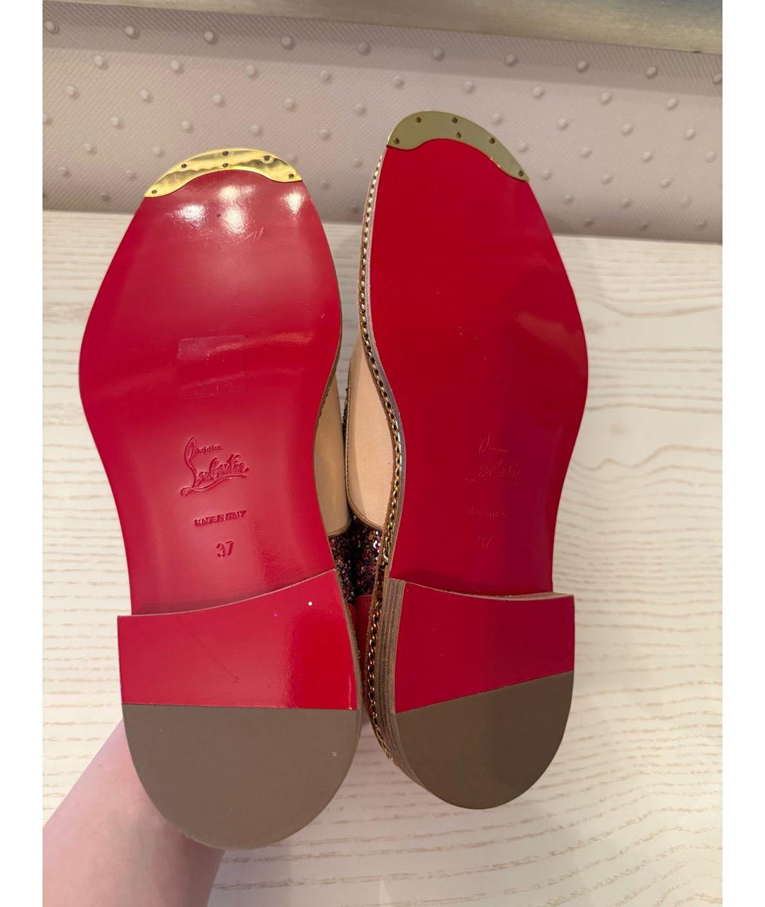 CHRISTIAN LOUBOUTIN Мульти туфли, фото 3