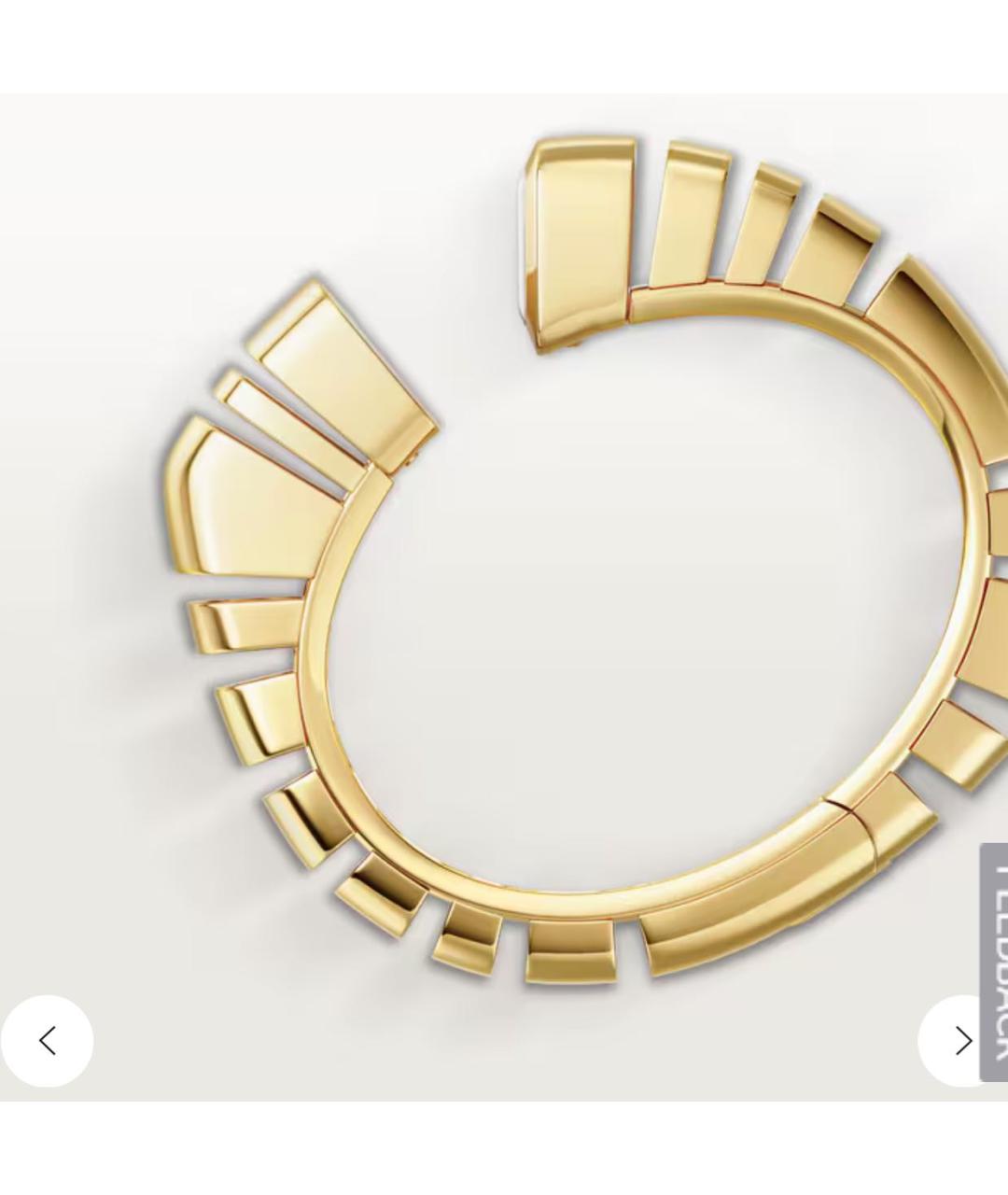 CARTIER Золотые часы из желтого золота, фото 3