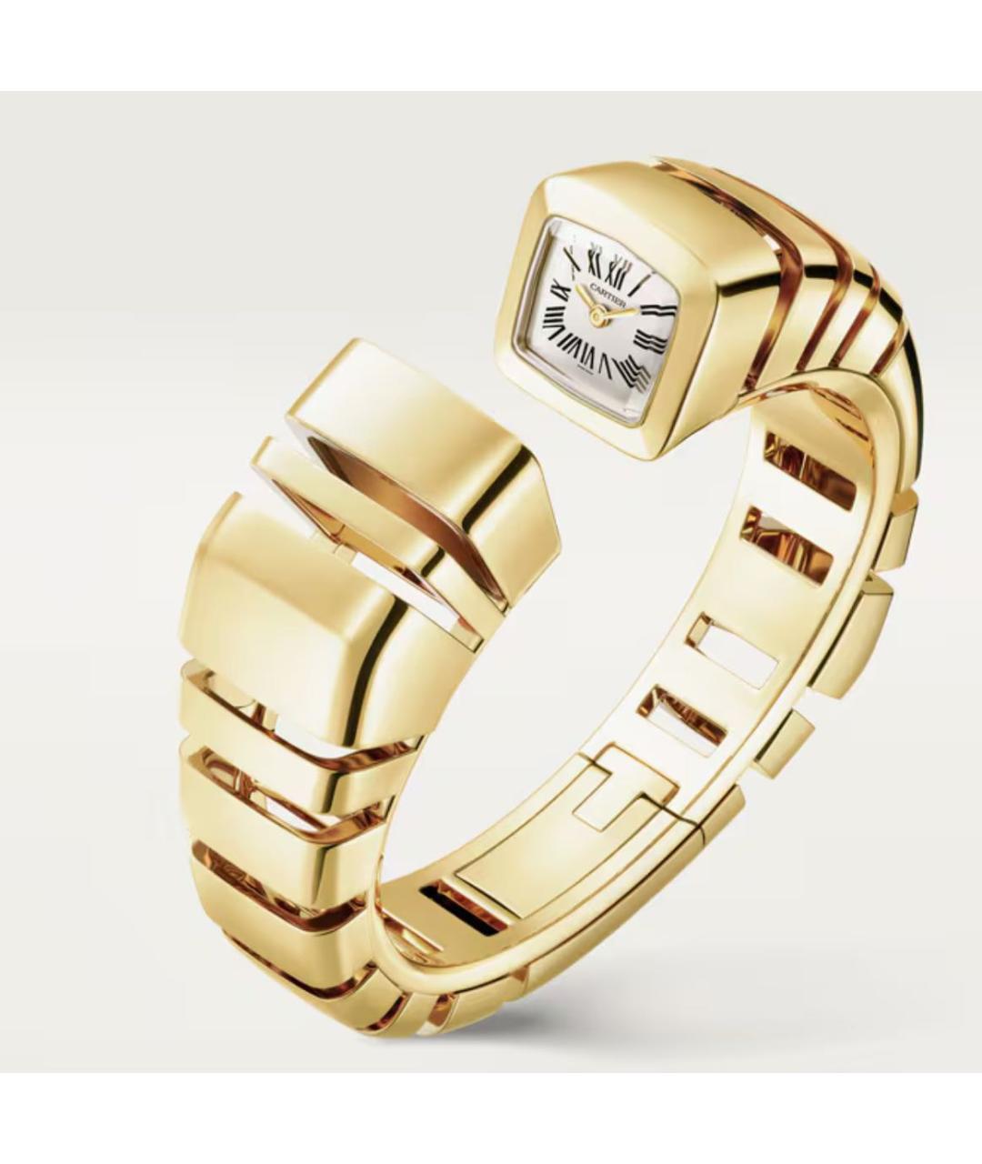 CARTIER Золотые часы из желтого золота, фото 2
