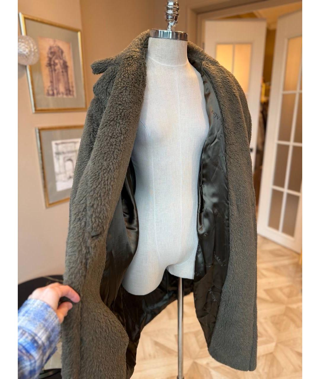 MAX MARA Коричневое пальто, фото 5