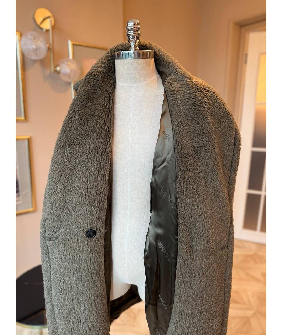MAX MARA Коричневое пальто, фото 4