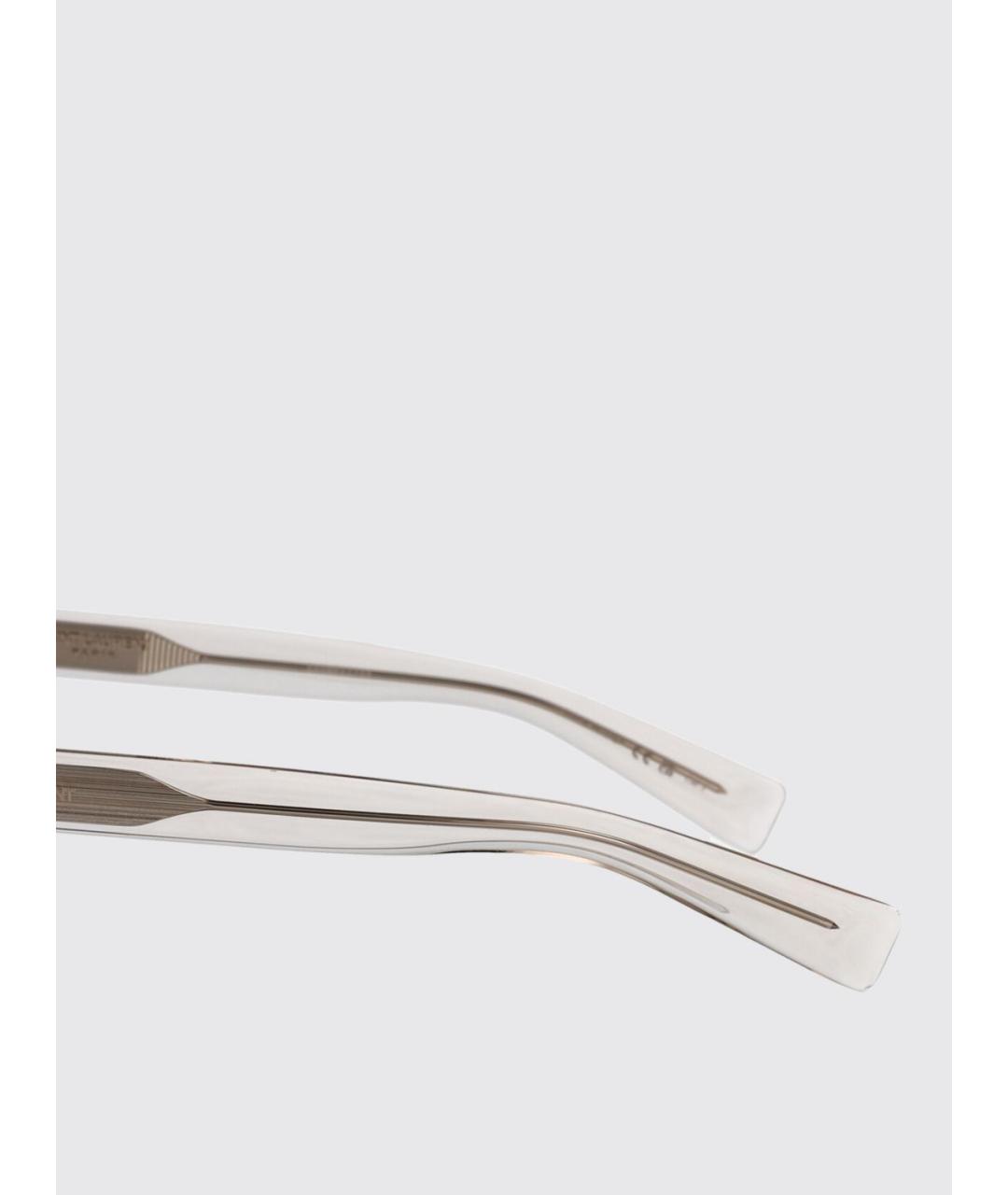 SAINT LAURENT Бежевые солнцезащитные очки, фото 4