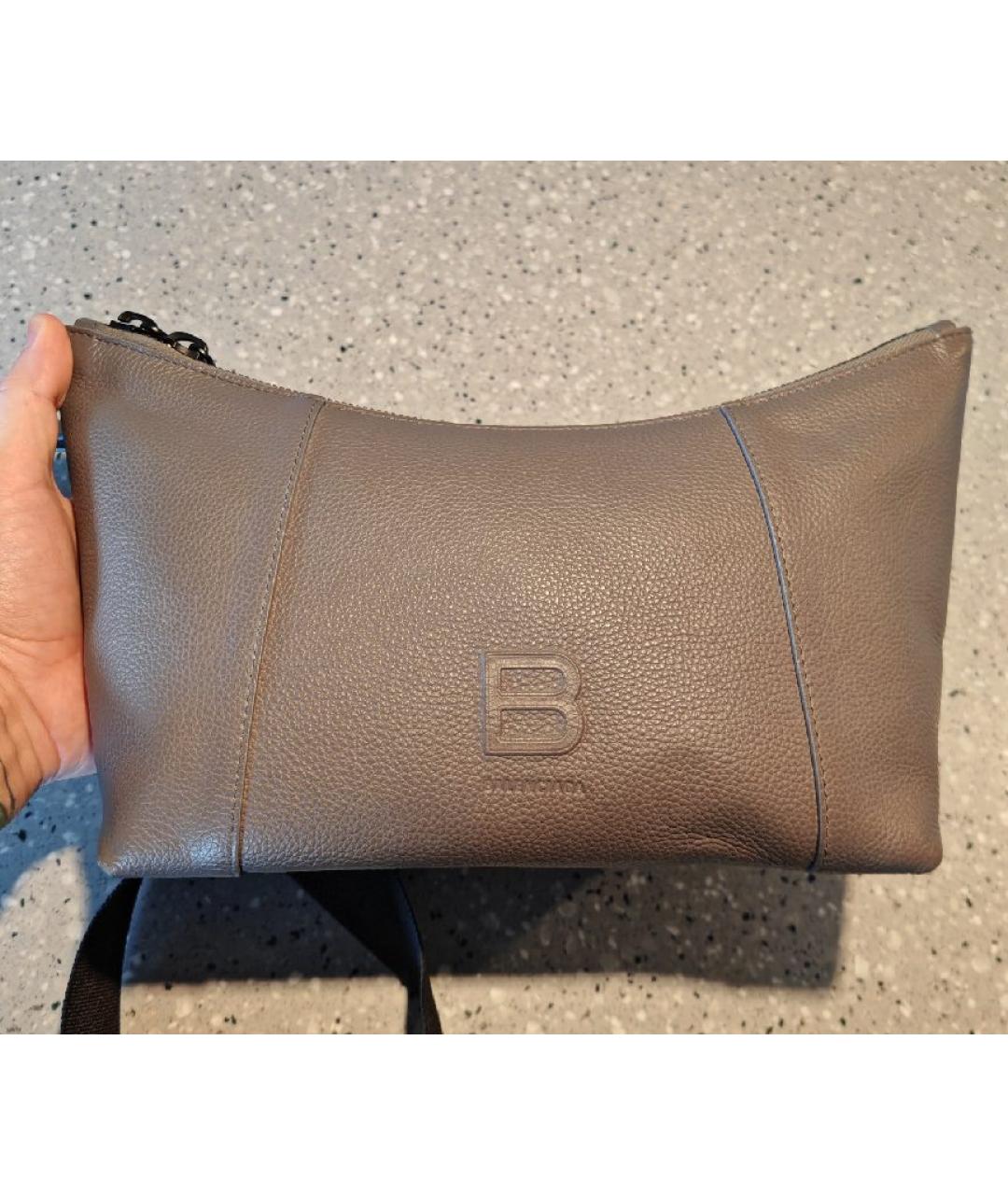 BALENCIAGA Кожаная сумка на плечо, фото 6