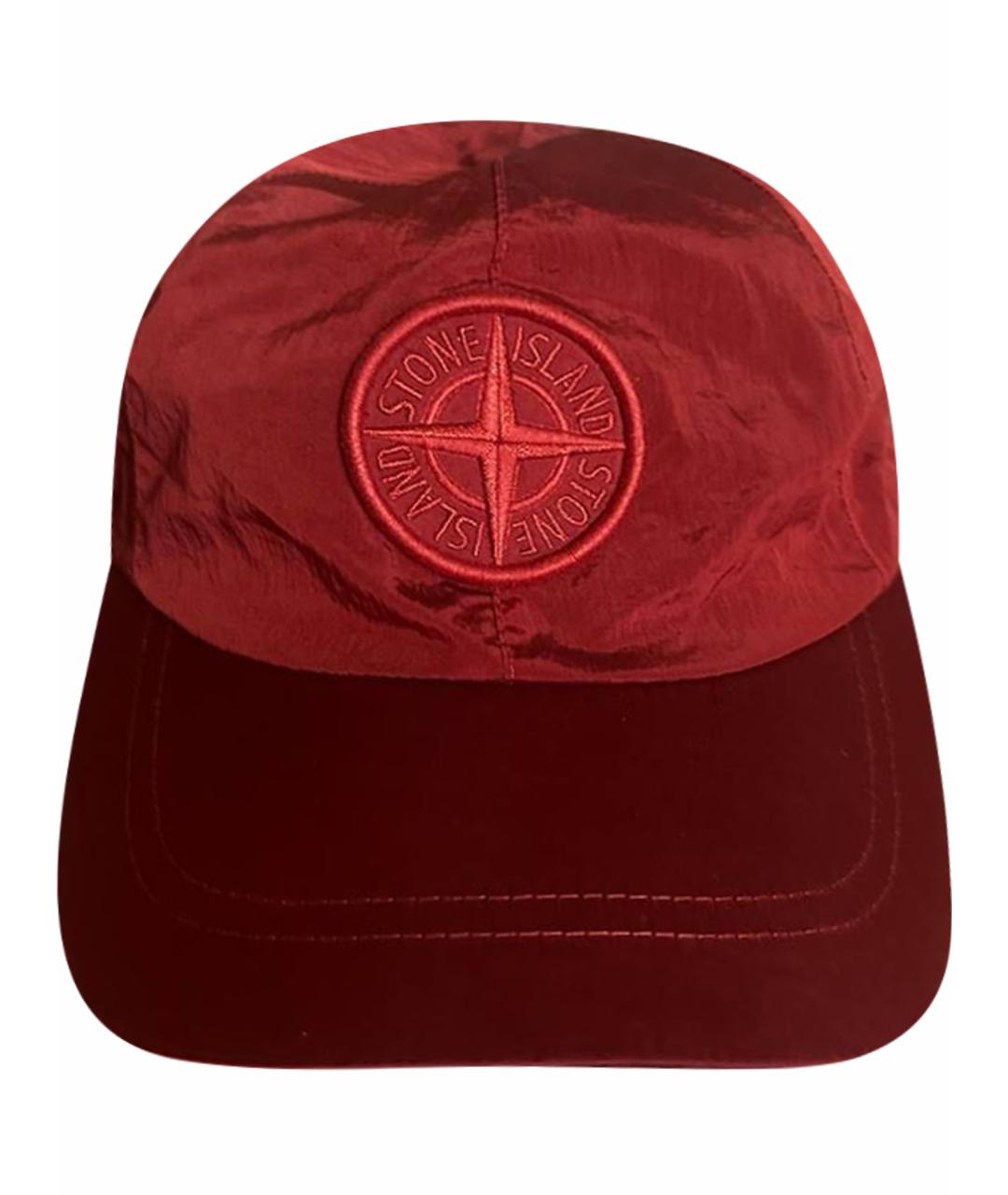 STONE ISLAND Оранжевая кепка, фото 1