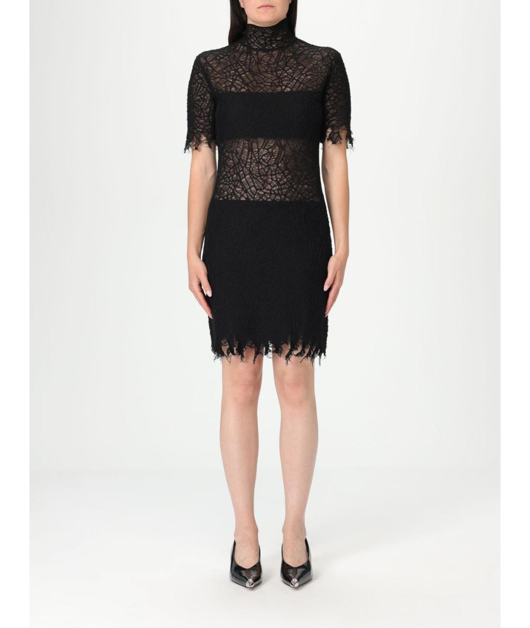 ALEXANDER MCQUEEN Черное платье, фото 2