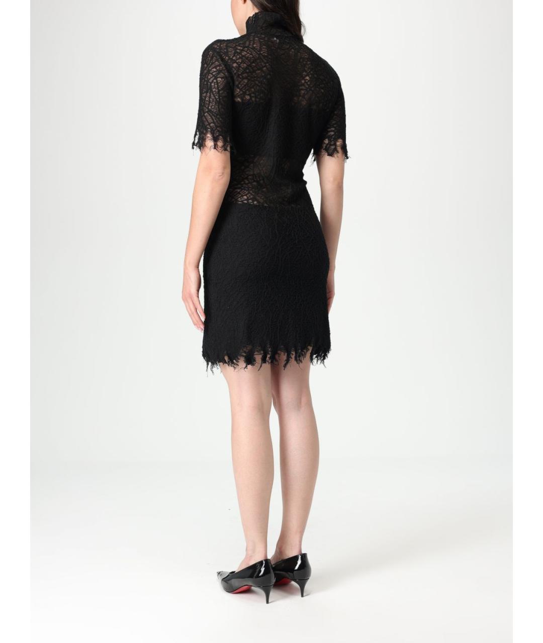 ALEXANDER MCQUEEN Черное платье, фото 3