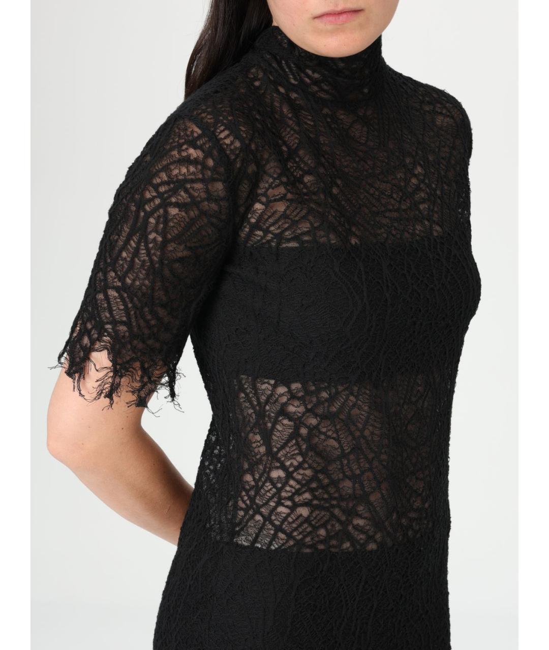 ALEXANDER MCQUEEN Черное платье, фото 5