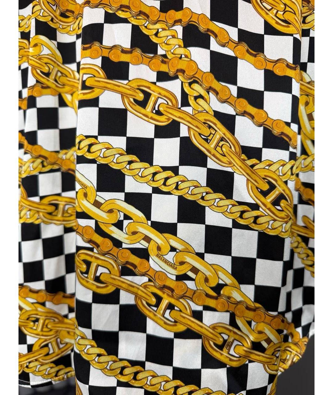 BALENCIAGA Золотая блузы, фото 5