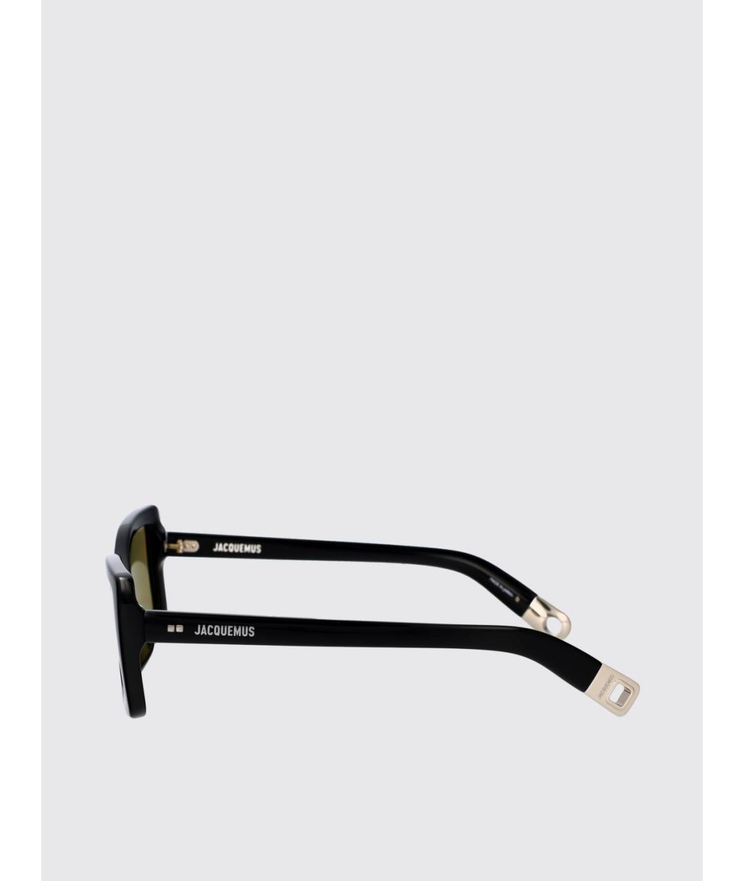JACQUEMUS Черные солнцезащитные очки, фото 4