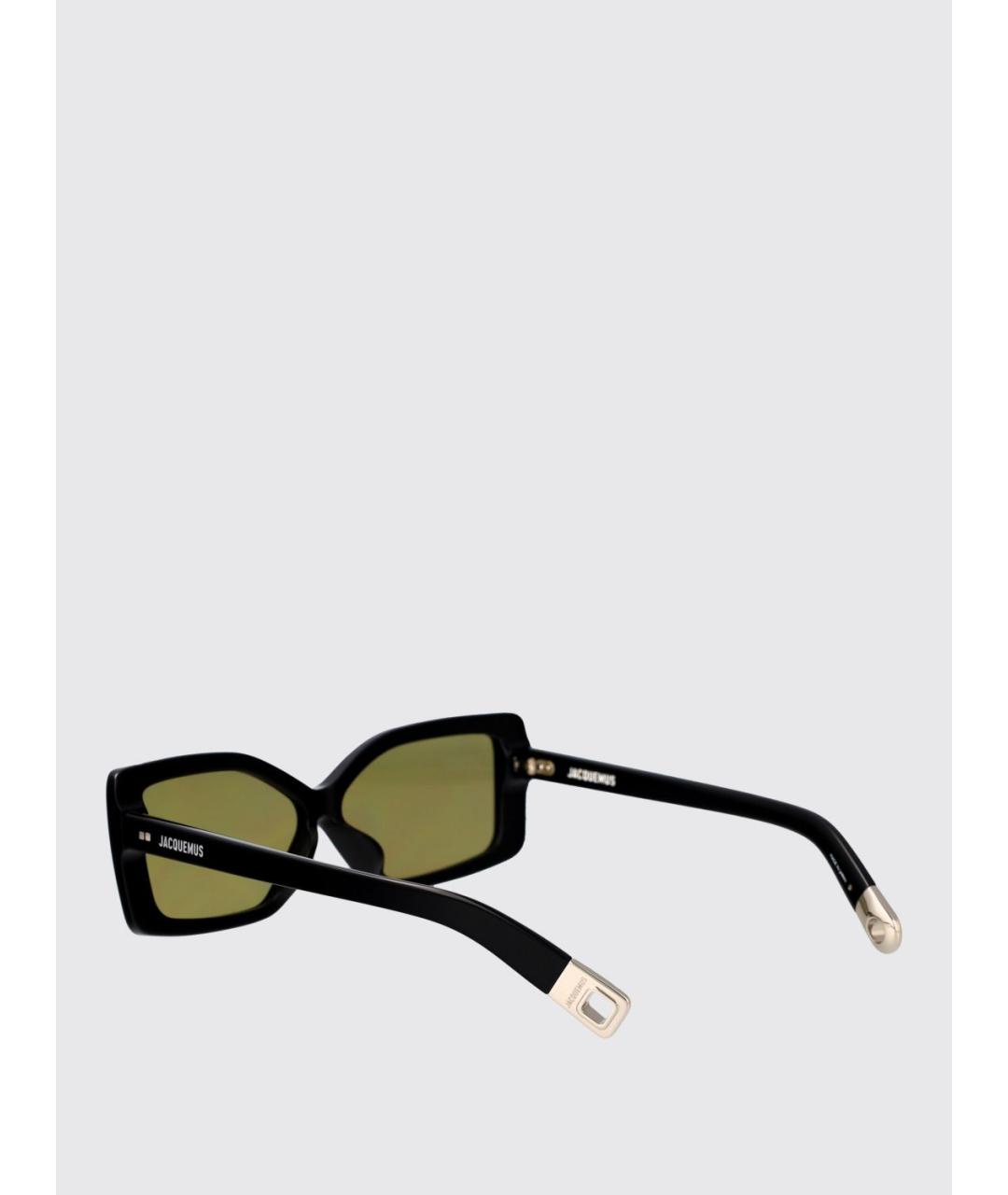 JACQUEMUS Черные солнцезащитные очки, фото 3