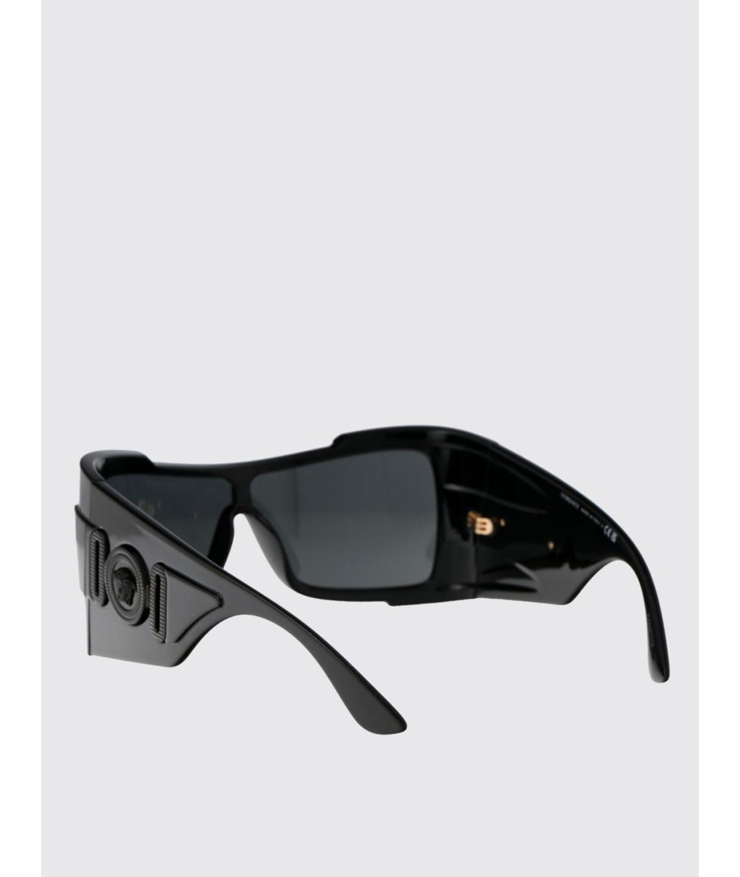 VERSACE Черные солнцезащитные очки, фото 4
