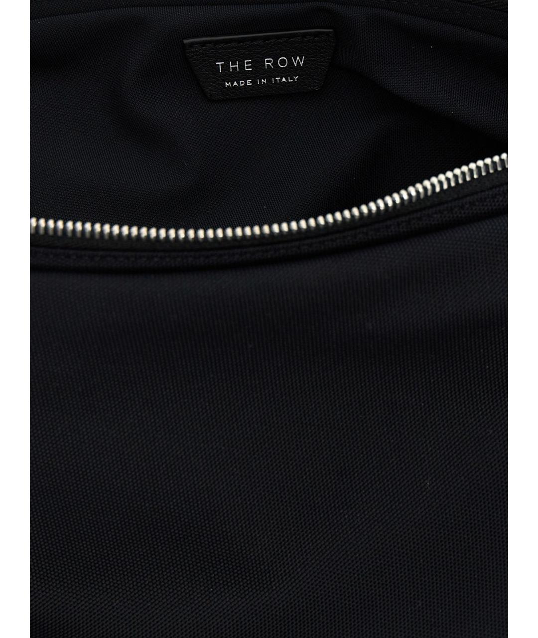 THE ROW Черная тканевая сумка на плечо, фото 4